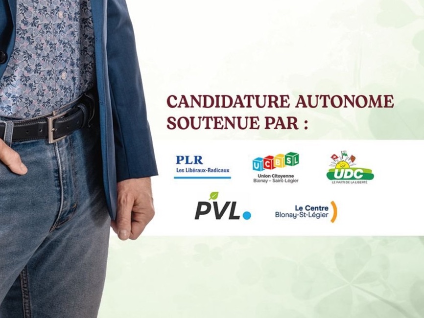 Le PVL soutient la candidature de Stéphane Krebs à la Municipalité